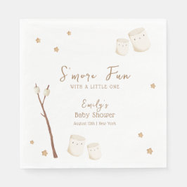 Minimalistische Boho S'more Fun Stars Baby shower Servet