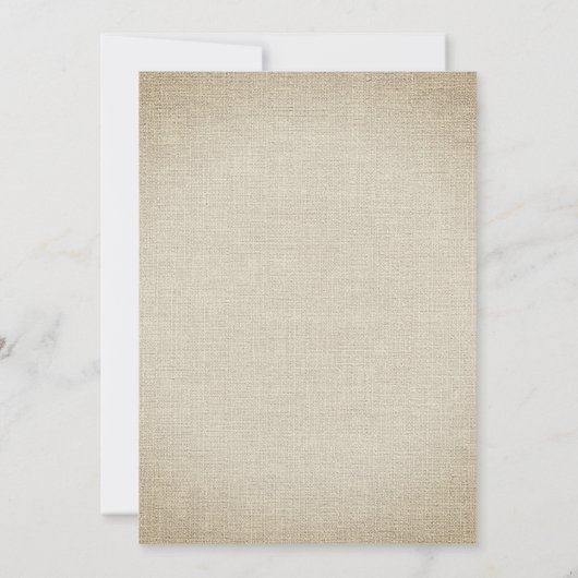 Minimalistische Boho Waterverf Pampas Grass Weddin Kaart (Achterkant)