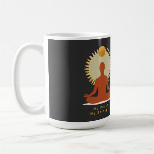 Minimalistische Boho Zon Mandala Vaderdag Koffiemok