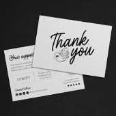 Minimalistische Boo-tiful Halloween Spooky Bedankt