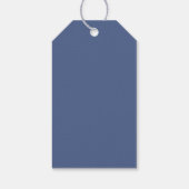 Minimalistische boodschap over de moderne Jouw naa Cadeaulabel (Achterkant)
