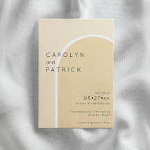 Minimalistische boog | Trouwen