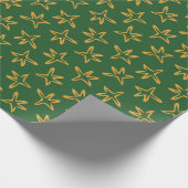 Minimalistische Boom Ster Cadeaupapier (Hoek)