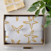 Minimalistische Boom Ster Tissuepapier (Geschenk)
