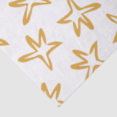 Minimalistische Boom Ster Tissuepapier (Detail)