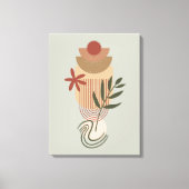 Minimalistische Botanische Abstracte IV Canvasprin Canvas Afdruk (Voorkant)