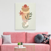 Minimalistische Botanische Abstracte IV Canvasprin Canvas Afdruk (Insitu (Woonkamer))