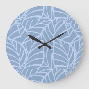 Minimalistische Botanische Aderen Grote Klok