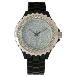 Minimalistische Botanische Aderen Horloge