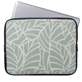 Minimalistische Botanische Aderen Laptop Sleeve