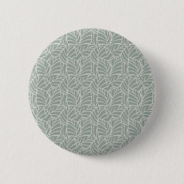 Minimalistische Botanische Aderen Ronde Button 5,7 Cm