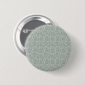 Minimalistische Botanische Aderen Ronde Button 5,7 Cm (Voorkant /achterkant)