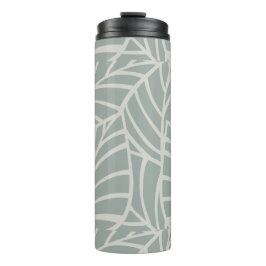 Minimalistische Botanische Aderen Thermosbeker