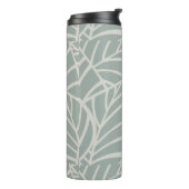 Minimalistische Botanische Aderen Thermosbeker (Gedraaid links)