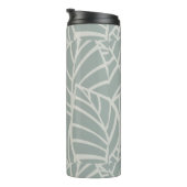 Minimalistische Botanische Aderen Thermosbeker (Geroteerd rechts)