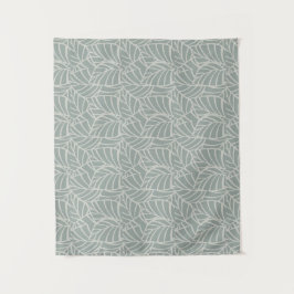 Minimalistische Botanische Aderen Wandkleed