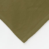 Minimalistische botanische bladeren geruite deken (Hoek)