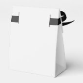 Minimalistische Botanische Duiven Elegante Scripti Bedankdoosjes (Achterkant)