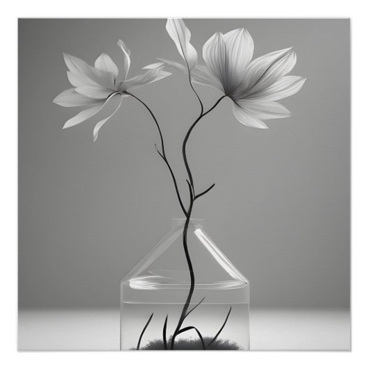 Minimalistische botanische elegantie perfect poster (Voorkant)
