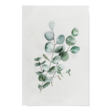 Minimalistische Botanische Eucalyptus in de Waterv