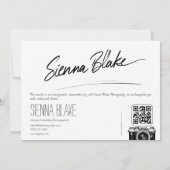 Minimalistische Botanische Fotografie Cadeaubon Ka (Achterkant)