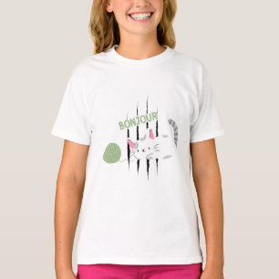 Minimalistische Botanische Groene Kunst Kinderen   T-shirt
