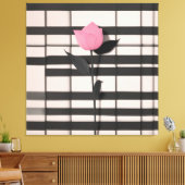 Minimalistische botanische kunst canvas afdruk (Insitu (Woonkamer))