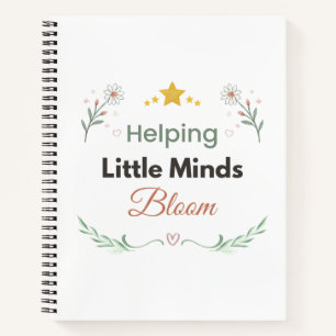 Minimalistische Botanische Madeliefjes Bloemige No Notitieboek