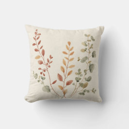 Minimalistische botanische takken decoratieve kuss kussen