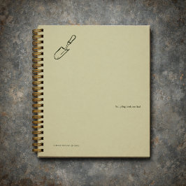 Minimalistische Botanische Tuin Leesgeschenk Planner