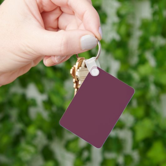 minimalistische Bourgogne-Sleutelhanger Sleutelhanger (Hand)