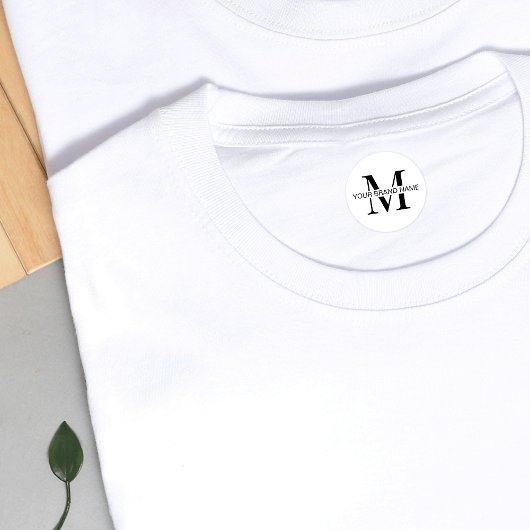 Minimalistische Boutique Logo Waterdichte Kleding Labels