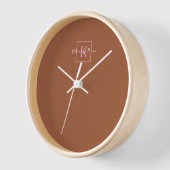 Minimalistische Branding Logo Terracotta Roze Mono (Hoek)