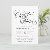 Minimalistische bruid is op cloud negen Vrijgezell Kaart (Staand voorkant)