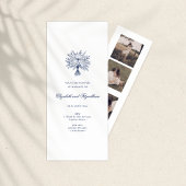 Minimalistische bruids boeket schets Bladwijzer ho Kaart