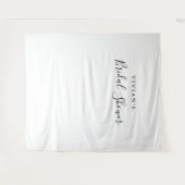 Minimalistische Bruidsfeest Fotoprops Achtergrond Wandkleed (Voorkant (horizontaal))