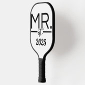 Minimalistische Bruidsjonker Pickleball Paddle (Links)