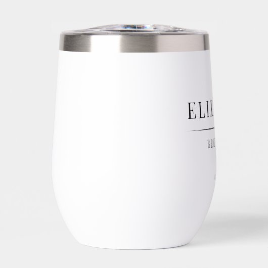 Minimalistische bruidsmeisje geschenken moderne el (Voorkant)