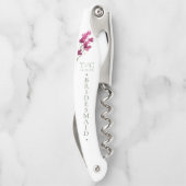 Minimalistische bruidsschat Fuchsia ID954 Kurkentrekker (Achterkant)