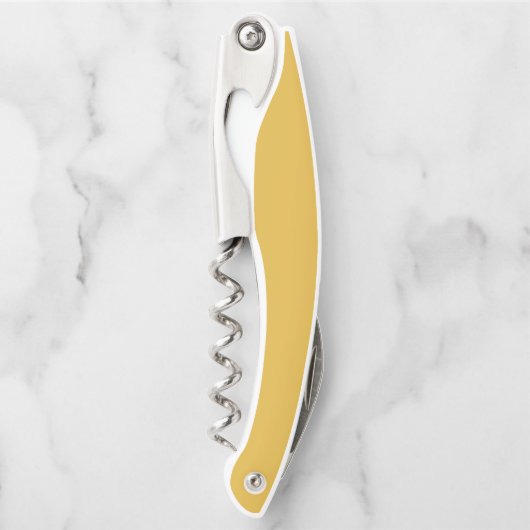 Minimalistische bruidsschat Gold ID954 Kurkentrekker (Voorkant)