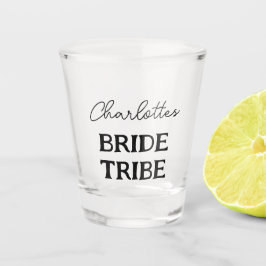 Minimalistische Bruidsstam Bachelorette Feest Shot Glas
