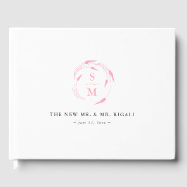 Minimalistische bruiloft gast boek ideeën