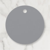 Minimalistische bruiloft Hartelijk dank Bedankjes Labels (Achterkant)