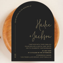 Minimalistische bruiloft Modern Stijlvol Eenvoudig