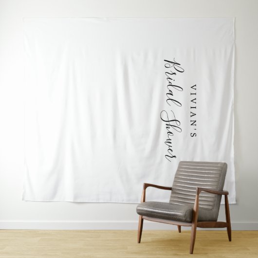 Minimalistische Bruiloftsfotoprop Backdrop Wandkleed (In Situ (horizontaal))