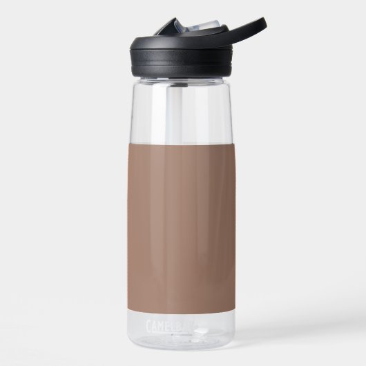 Minimalistische Bruine CamelBack Waterfles (Links)