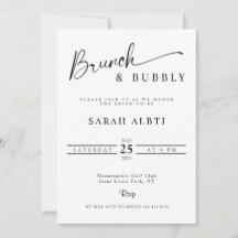 Minimalistische brunch en bubbelig Vrijgezellenfee