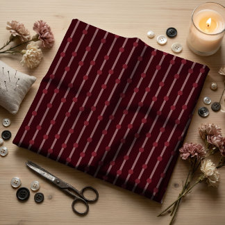 Minimalistische burgundy geometrische stippen en s stof