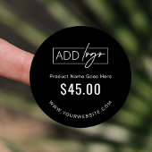 Minimalistische Business Logo Product Prijs Label