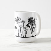Minimalistische Cactus Koffiemok (Voorkant rechts)
